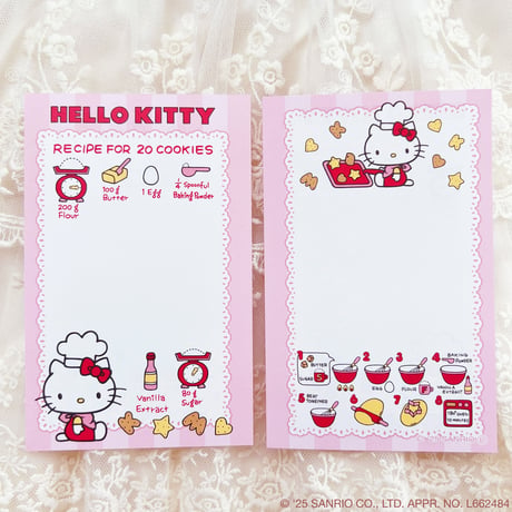 HELLO KITTY ミニ6リフィルメモ