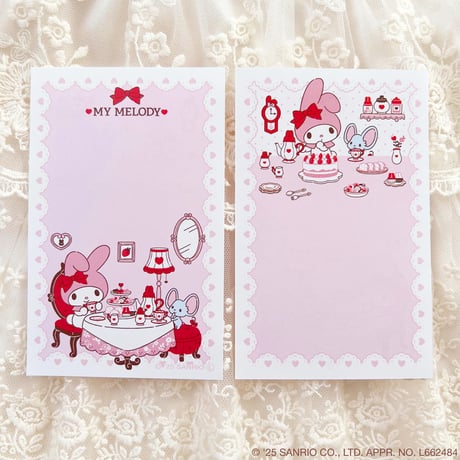 MY MELODY ミニ6リフィルメモ