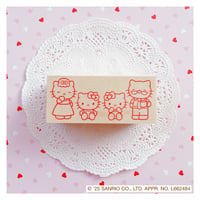 HELLO KITTY スタンプ Family