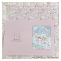 LITTLE TWIN STARS デザインペーパーセット Clouds