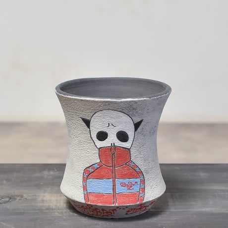 ハイパーポットクリエイター  "阿萬"【Jersey skull Pot 】RFAM23062