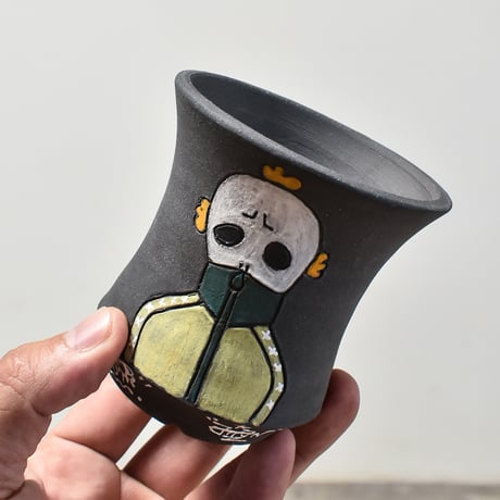 ハイパーポットクリエイター  "阿萬"【Jersey skull Pot 】RFAM23079
