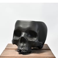 Geoide【skull pot medium MAT BK】RFGD24004(T)
