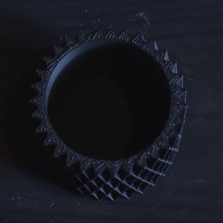 MINIMUM DESIGN / ミニマムデザイン【CROIX Indoor Planter black S】RFMDcrob001