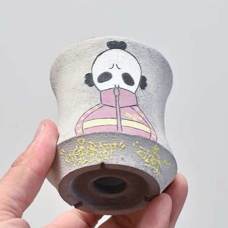 ハイパーポットクリエイター  "阿萬"【Jersey skull Pot 】RFAM23060