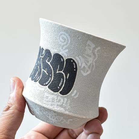 ハイパーポットクリエイター  "阿萬"【Graffiti pot】RFAM24029 A