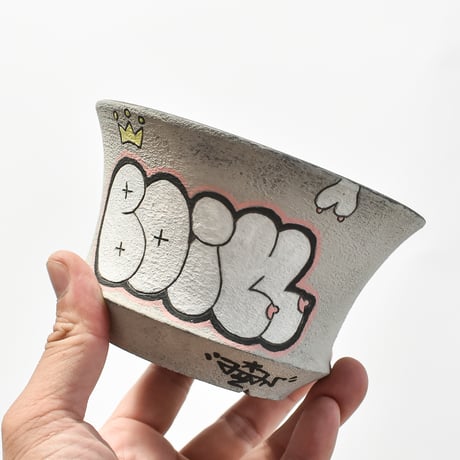 ハイパーポットクリエイター  "阿萬"【Graffiti pot】RHAM240802