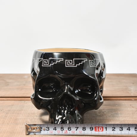 Geoide【skull pot medium BK RAFLUM collaboration】RFGD24007(T)