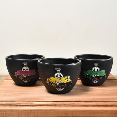 RAFLUM × ハイパーポットクリエイター  "阿萬"【 Skull Monster Pot Green】