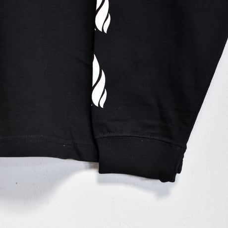 【RAFLUM "3" STAR LS TEE】BLK(T) RFTS2204