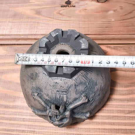 Matasuke Tatsumi（TEATOYA'S GALLERY）【Pirate Skull pot Black】C