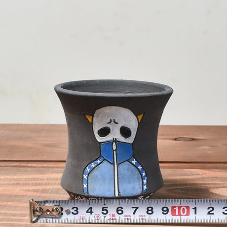 ハイパーポットクリエイター  "阿萬"【Jersey skull Pot 】RFAM23075
