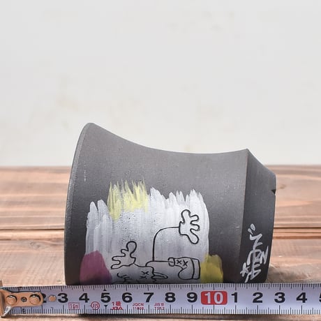 ハイパーポットクリエイター  "阿萬"【Graffiti pot】RFAM24019