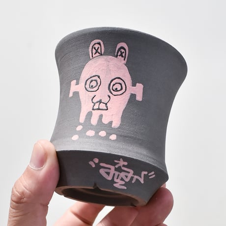 ハイパーポットクリエイター  "阿萬"【Floppy ear Rabbit pot 】RFAM24021