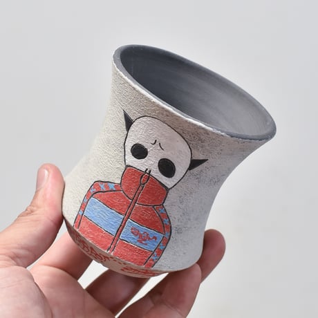 ハイパーポットクリエイター  "阿萬"【Jersey skull Pot 】RFAM23062