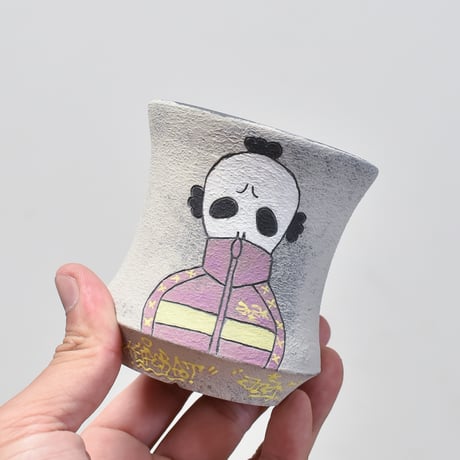 ハイパーポットクリエイター  "阿萬"【Jersey skull Pot 】RFAM23060