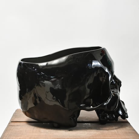 Geoide【skull pot giant BK】RFGD24005(T)