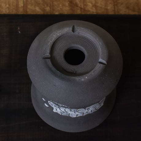 ハイパーポットクリエイター  "阿萬"【Graffiti Ceramics】type E