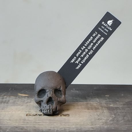 Matasuke Tatsumi（TEATOYA'S GALLERY）【Skull pebble TAG Black】RFMT23007