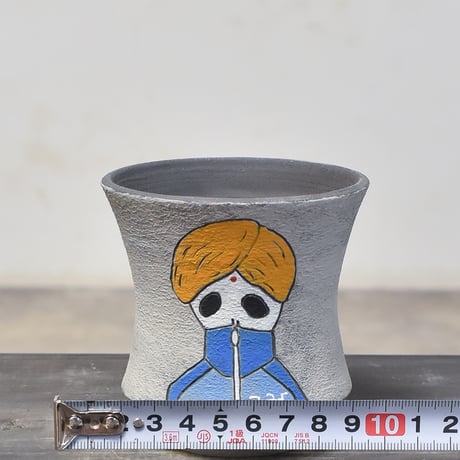 ハイパーポットクリエイター  "阿萬"【Jersey skull Pot 】RFAM23066