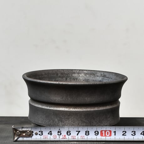 荻（Ceramic artist）【Dark Nebula Pot THREE】RFOG23014