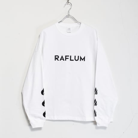 【RAFLUM "3" STAR LS TEE 】WHT(T) RFTS2205