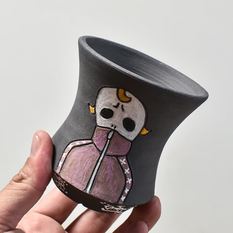 ハイパーポットクリエイター  "阿萬"【Jersey skull Pot 】RFAM23076