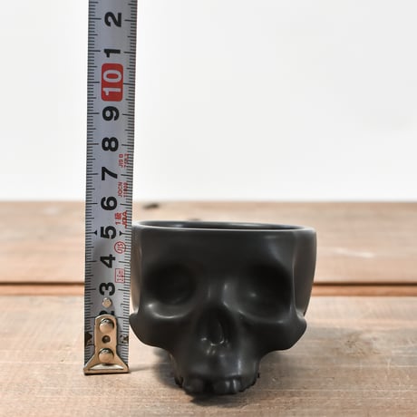 Geoide【skull pot mini MAT BK】RFGD24002(T)