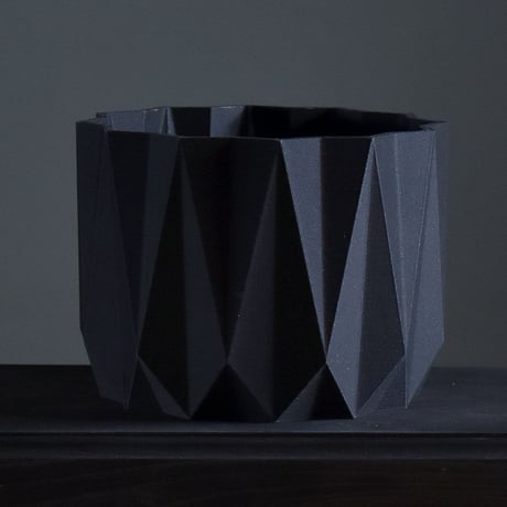 MINIMUM DESIGN / ミニマムデザイン【 ORIGAMI Indoor Planter black XL】RFMDorib004