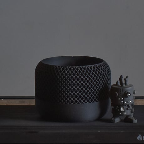 MINIMUM DESIGN / ミニマムデザイン【APPLE Indoor Planter black L】RFMDappb003