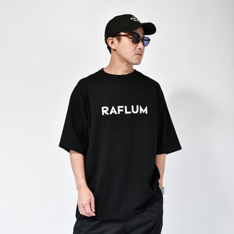 【RAFLUM "3" STAR TEE】BLK(T) RFTS22001