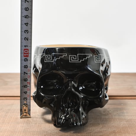 Geoide【skull pot medium BK RAFLUM collaboration】RFGD24007(T)