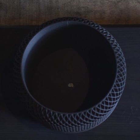 MINIMUM DESIGN / ミニマムデザイン【APPLE Indoor Planter black L】RFMDappb003