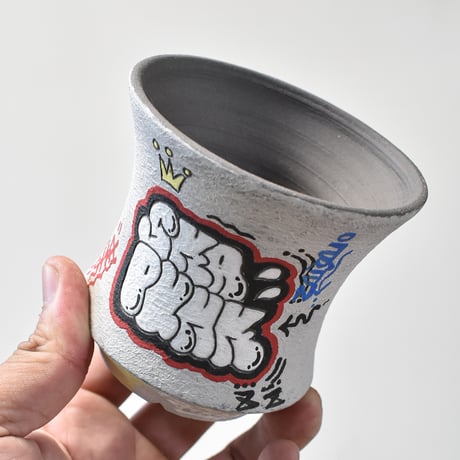 ハイパーポットクリエイター  "阿萬"【Graffiti pot】RFAM24029C