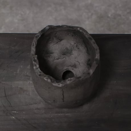Matasuke Tatsumi（TEATOYA'S GALLERY）【Skull pot Black】type C