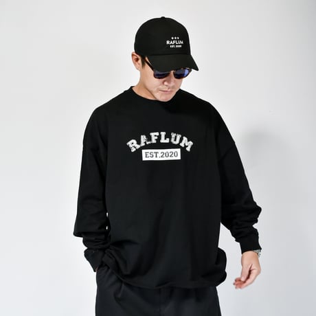 【RAFLUM COLLEGE LOGO LS TEE】RFTS24001 RFTS24002(T)