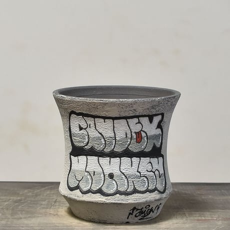 ハイパーポットクリエイター  "阿萬"【Graffiti Ceramics】J RFAM23054(T)