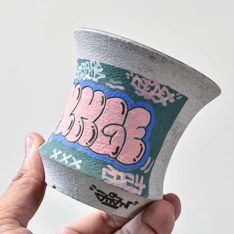 ハイパーポットクリエイター  "阿萬"【Graffiti pot】RFAM24029B