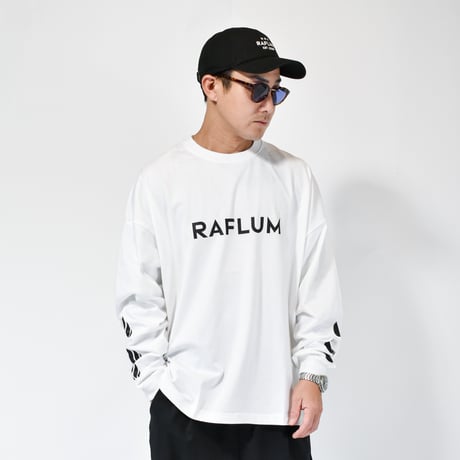 【RAFLUM "3" STAR LS TEE 】WHT(T) RFTS2205