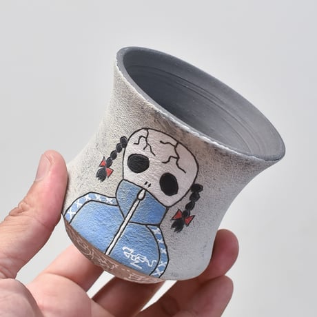 ハイパーポットクリエイター  "阿萬"【Jersey skull Pot 】RFAM23061