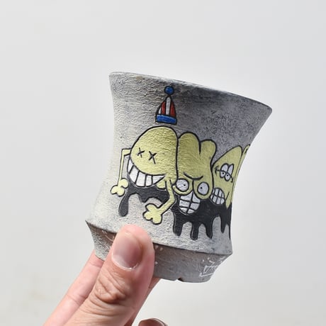 ハイパーポットクリエイター  "阿萬"【Monster Graffiti Pot 】RFAM23083