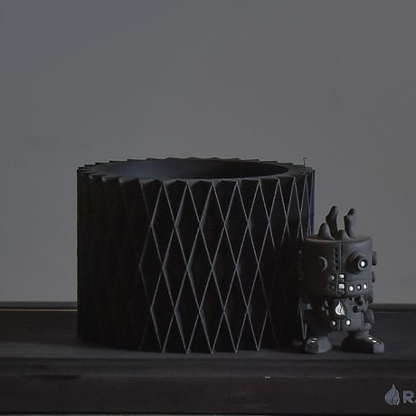 MINIMUM DESIGN / ミニマムデザイン【CROIX Indoor Planter black L】RFMDcrob003