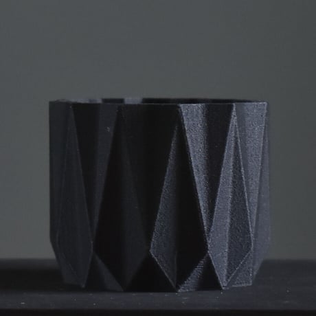 MINIMUM DESIGN / ミニマムデザイン【ORIGAMI Indoor Planter black S】RFMDorib001