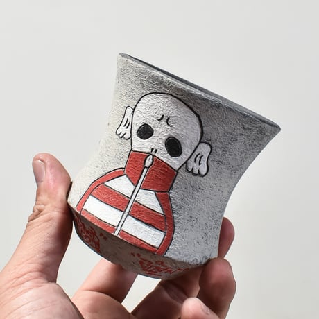 ハイパーポットクリエイター  "阿萬"【Jersey skull Pot 】RFAM23099