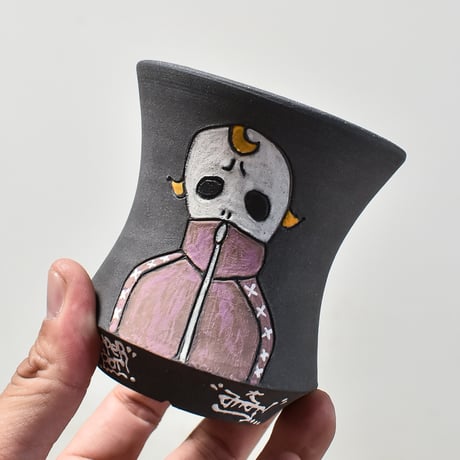 ハイパーポットクリエイター  "阿萬"【Jersey skull Pot 】RFAM23076