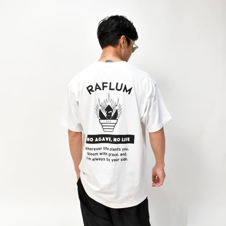 RAFLUM Tee on NEWTRAL Blank 【Agave Monster】 WHT(T) RF25011151 / RF25011152