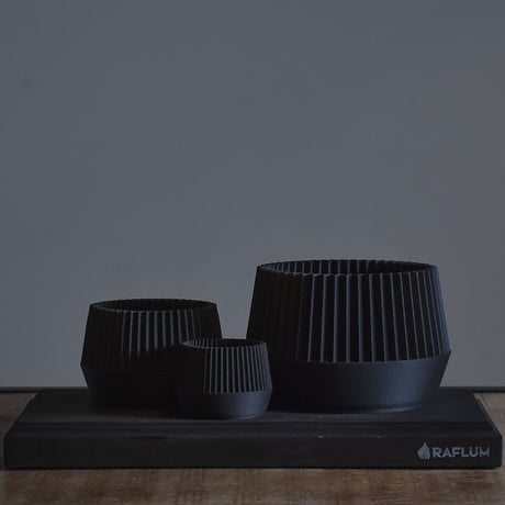 MINIMUM DESIGN / ミニマムデザイン【KOBE Indoor Planter black M】RFMDkkobb002