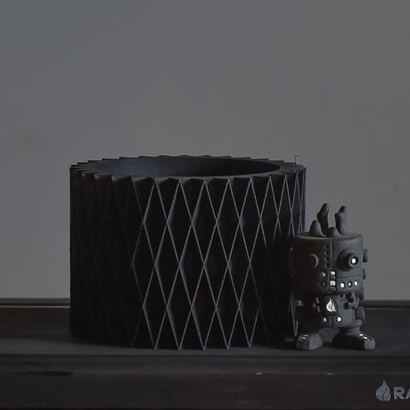 MINIMUM DESIGN / ミニマムデザイン【CROIX Indoor Planter black L】RFMDcrob003