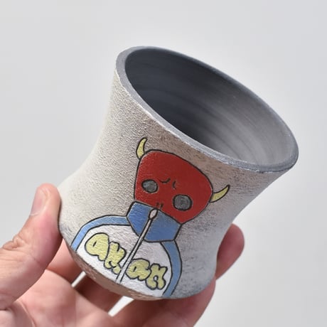 ハイパーポットクリエイター  "阿萬"【Jersey skull Pot 】RFAM23064
