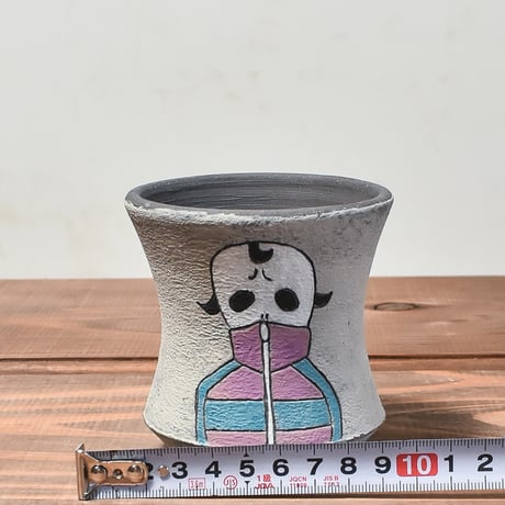 ハイパーポットクリエイター  "阿萬"【Jersey skull Pot 】RFAM23095